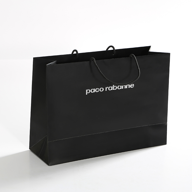 Coated paper tote bag_rx-packaging