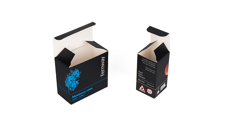 Vape cartridge packaging box