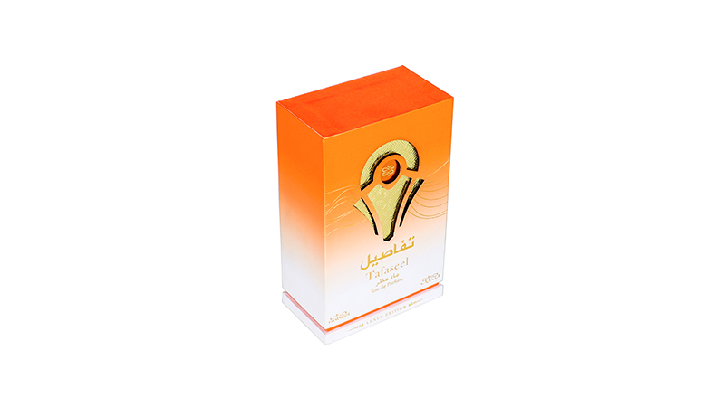 Perfume packaging box