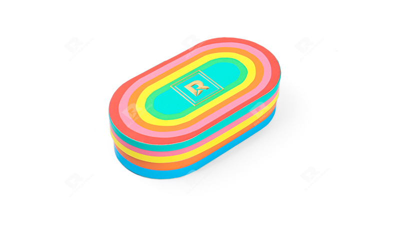 RX Packaging Designs a Custom Oval Cosmetic Packaging Box That Combines Artistry and Function