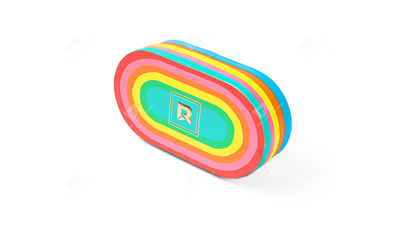 RX Packaging Designs a Custom Oval Cosmetic Packaging Box That Combines Artistry and Function