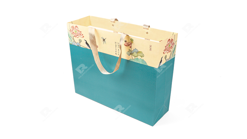 RX Packaging Presents a Custom Gift Bag Blending Traditional Art with Sustainable Innovation