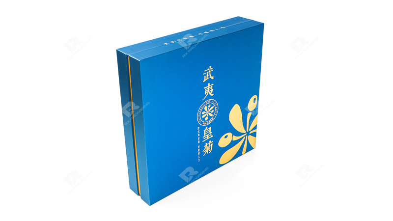 Premium Tea Box Design by RX Packaging for Wuyi Royal Chrysanthemum