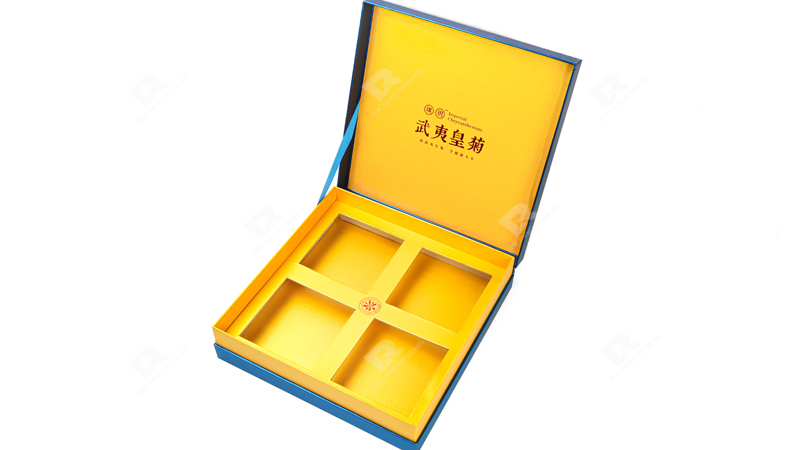 Premium Tea Box Design by RX Packaging for Wuyi Royal Chrysanthemum