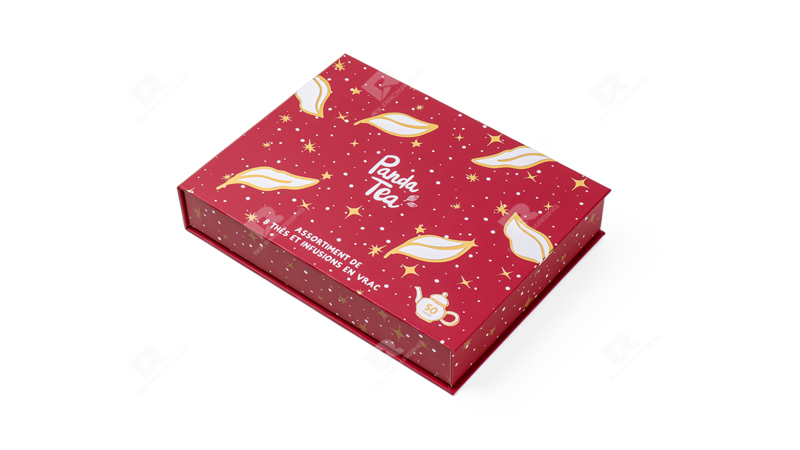 Premium Custom Tea Packaging Box by RX Packaging for Panda Tea