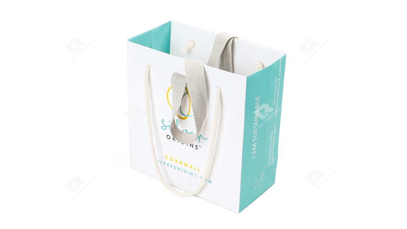 Premium Custom Shopping Bag for a UK Silver Jewelry Brand