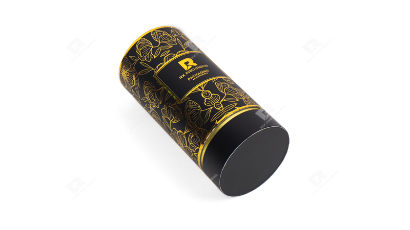 Luxury Black and Gold Perfume Packaging Box by RX Packaging