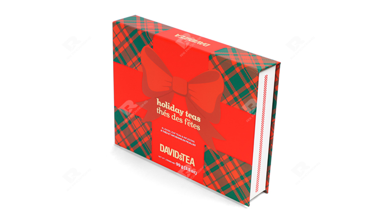 Premium Custom Tea Packaging Box by RX Packaging