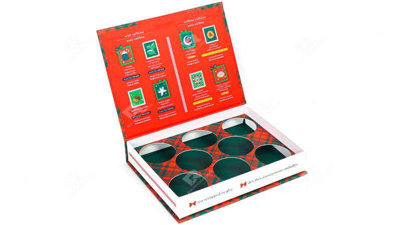 Premium Custom Tea Packaging Box by RX Packaging