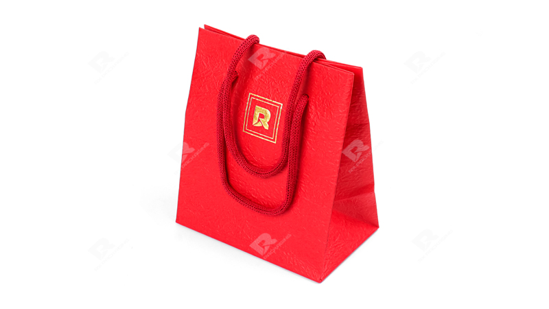 Luxury Red Gift Bags – Customizable Solutions by RX Packaging