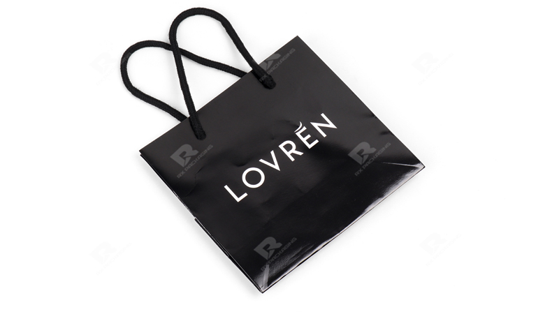 Premium Black Gift Bag Design — Elevate Your Brand with RX Packaging