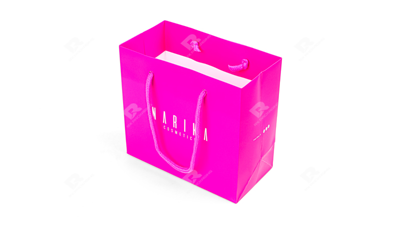 Custom Pink Gift Bags by RX Packaging — Redefining Elegance and Quality