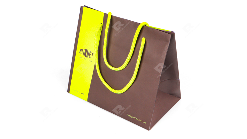 Elegant and Practical: RX Packaging’s Custom Brown Square Gift Bag