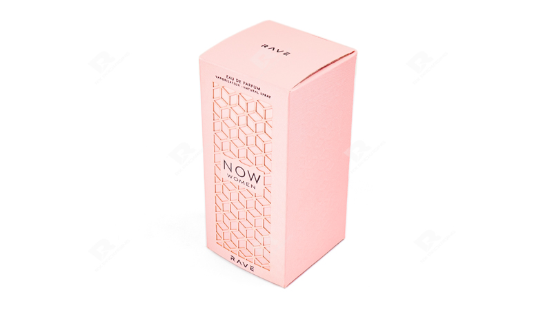 Elegant Pink Perfume Box — Customized Design by RX Packaging Elegant Pink Perfume Box — Customized Design by RX Packaging