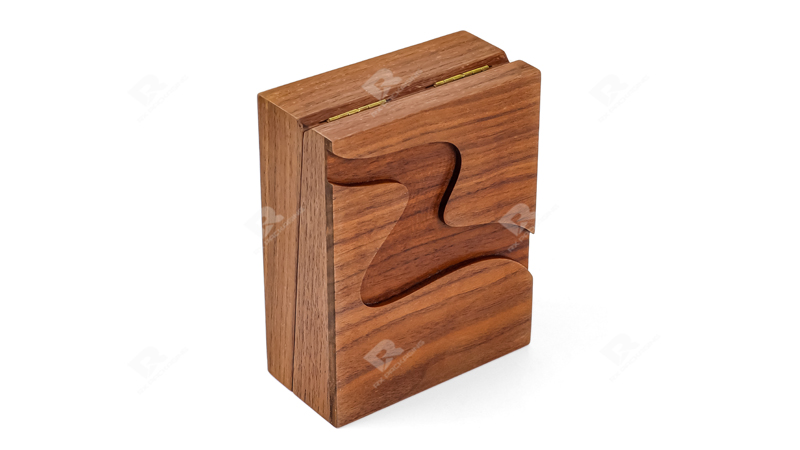 Premium Wooden Flip-Top Perfume Box — A Masterpiece of Craftsmanship by RX Packaging Premium Wooden Flip-Top Perfume Box — A Masterpiece of Craftsmanship by RX Packaging