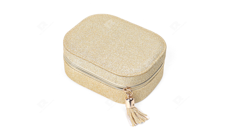 Luxury Gold PU Jewelry Packaging Box by RX Packaging — Elevate Your Brand with Premium Craftsmanship