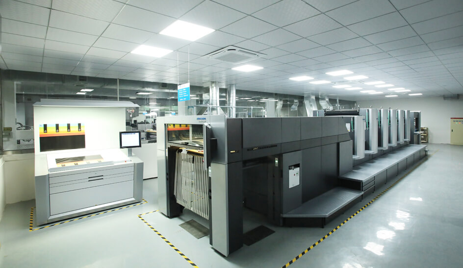 5C printing press plus varnish