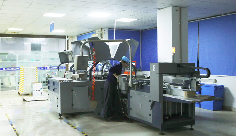 Collapsible box wrapping machine