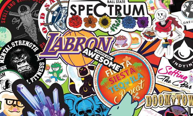 PP self-adhesive printing