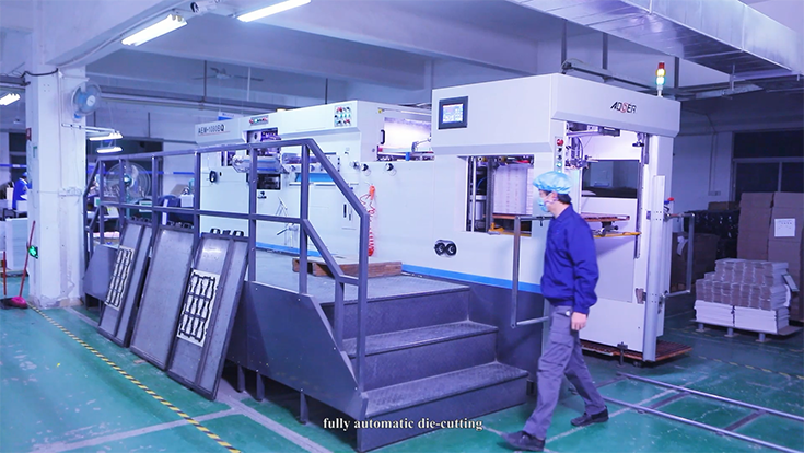 Custom production process of color box printing