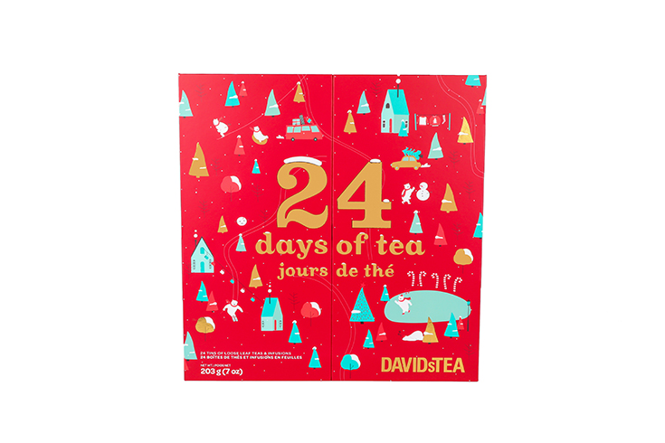 RX Packaging: Innovative Red Calendar Tea Box, the Hottest Christmas Gift of 2022