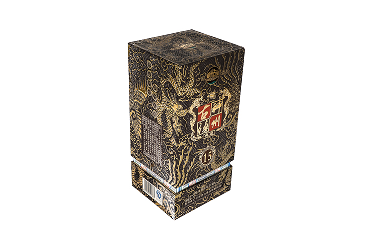 wine box designed by RX Packaging for Maotai Town