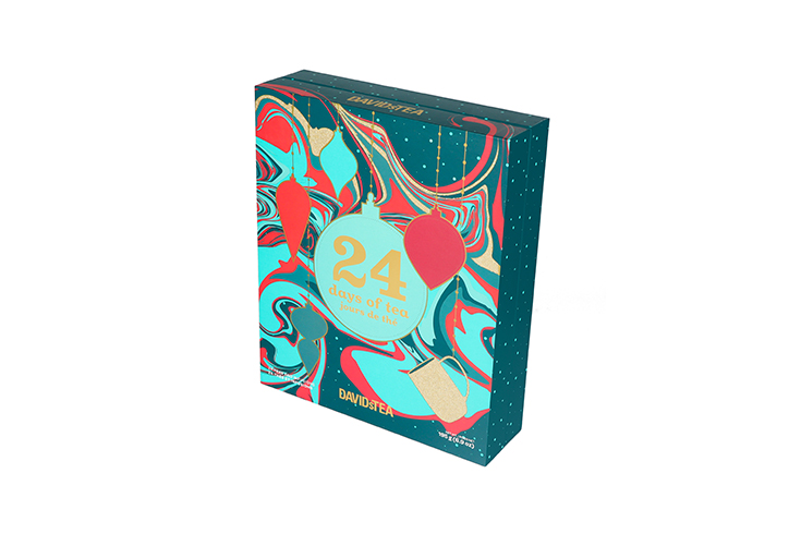 Digital drawer presents DAVIDsTEA’s unique Christmas gifts