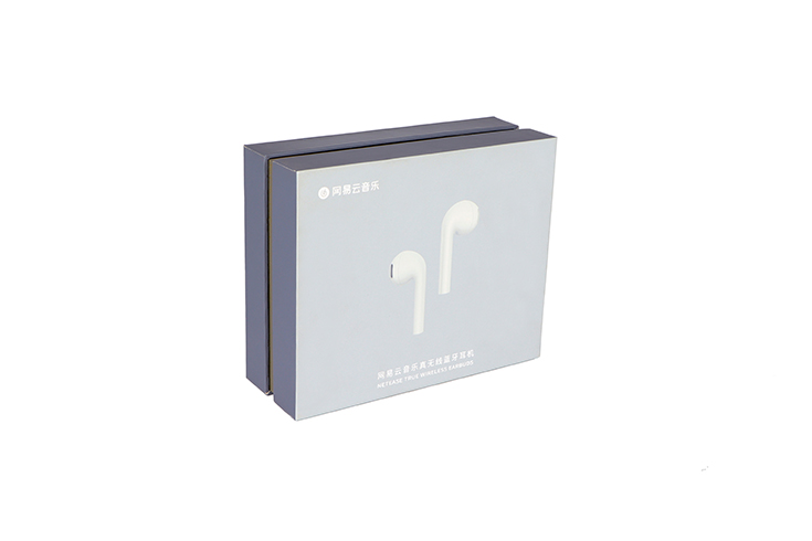 Bluetooth headset packaging box designed by RX Packaging for NetEase Cloud Music: the perfect fusion of music and fashion
