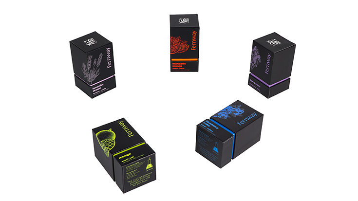 RX Packaging’s ingeniously designed Fernway vaping liquid packaging box