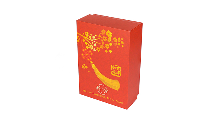 RX-packaging designs New Year food gift boxes for Manna