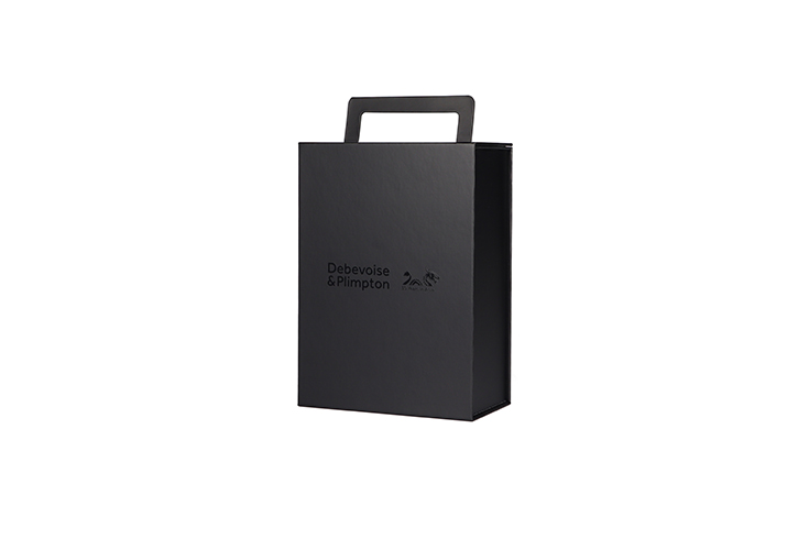 Pu'er tea gift box created by RX Packaging for Debevoise & Plimpton