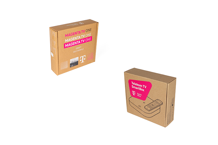 RX Packaging creates environmentally friendly TV box packaging for T-Mobile