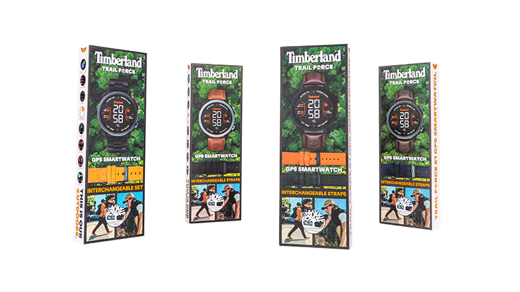 RX Packaging and Timberland create smart watch packaging