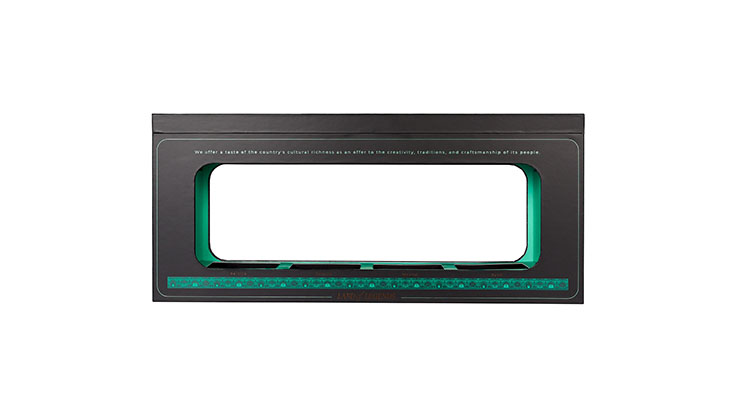 RX Packaging's custom wine box for tequila