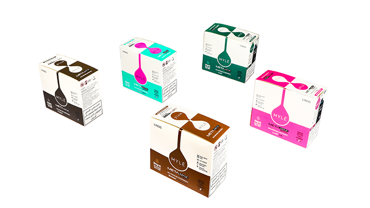 RX Packaging Creates Custom Vaping Packaging Box Series for Leading E-Cigarette Brand