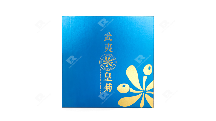 Premium Tea Box Design by RX Packaging for Wuyi Royal Chrysanthemum