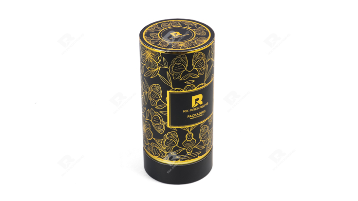 Luxury Black and Gold Perfume Packaging Box by RX Packaging Luxury Black and Gold Perfume Packaging Box by RX Packaging