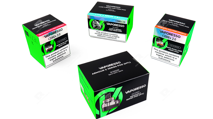 Premium Vaping Packaging Box Solutions by RX Packaging