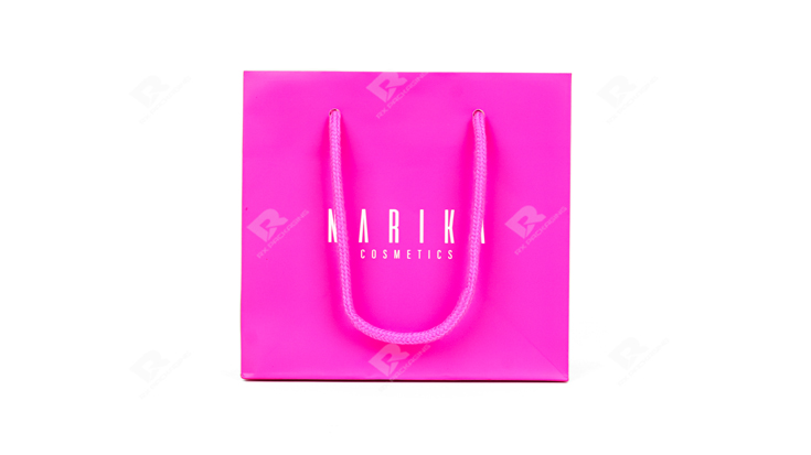 Custom Pink Gift Bags by RX Packaging — Redefining Elegance and Quality