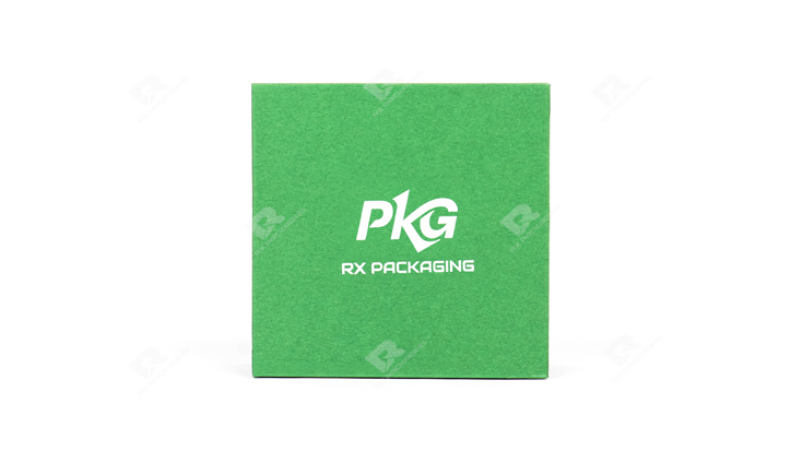 Custom Green Perfume Packaging Box - Elegant & Sustainable Design by RX Packaging