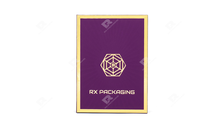 Luxury Custom Perfume Packaging Boxes with Gold Foil